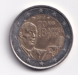 2 Euro 2010 France 'Speech of June 18th 1940' (AU)