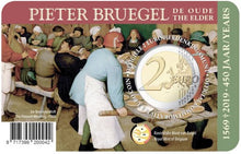 Load image into Gallery viewer, 2 Euro Belgium 2019 &#39;450th anniversary of the death of Pieter Bruegel&#39; (BU)
