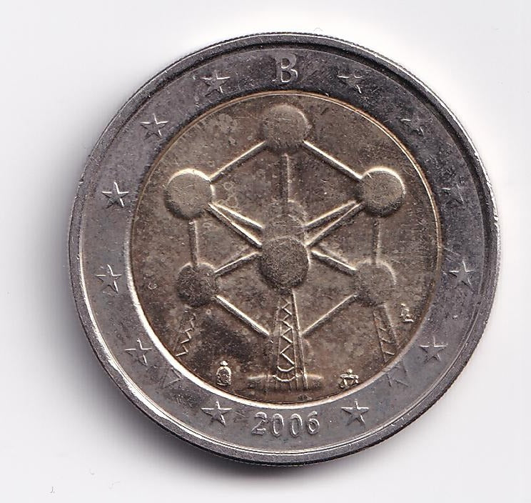 2 Euro 2006 Belgium 'Atomium' (AU)