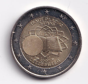 2 Euro 2007 Luxembourg 'Treaty of Rome' (AU)