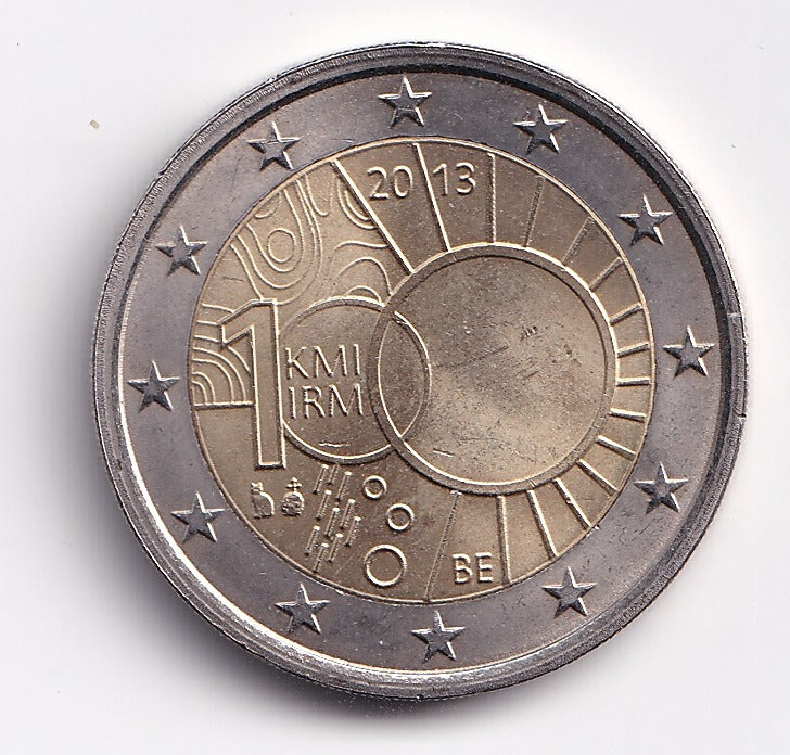 2 Euro 2013 Belgium 'Royal Meteorological Institute' (AU)