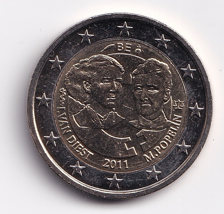 2 Euro 2011 Belgium '100th Women's Day' (AU)