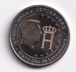 2 Euro 2004 Luxembourg 'Monogramme' (AU)