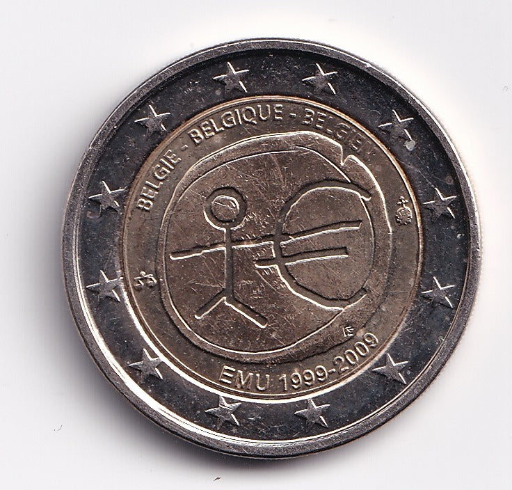 2 Euro 2009 Belgium '10 Years of EMU' (AU)